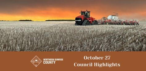 October 23 Budget Meeting, October 27 Organizational and Regular Council Meeting Highlights