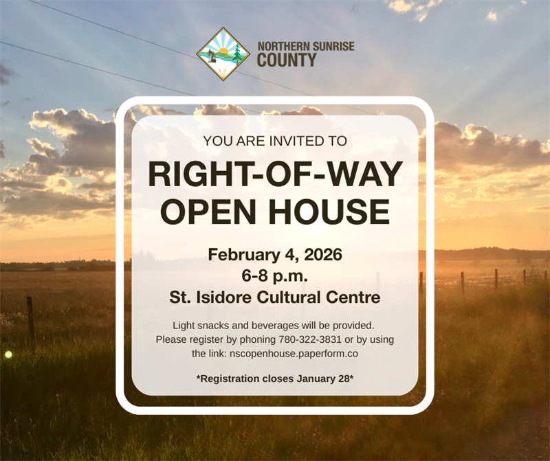 ROW Open House - Poster