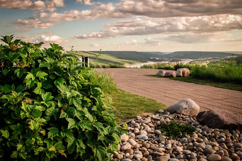 northern sunrise county landscape