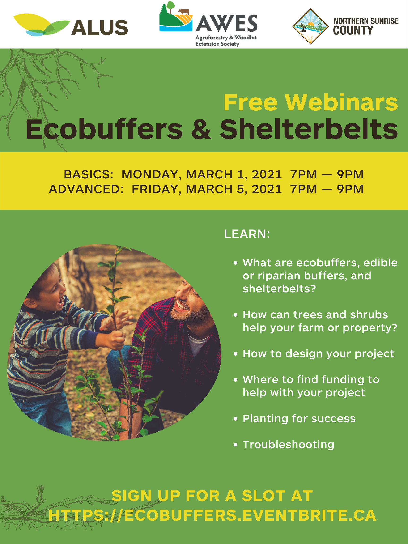 Free Webinar on Eco-buffers & Shelterbelts